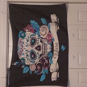 Sugar Skull Sarong/Scarf/Wall Hanging